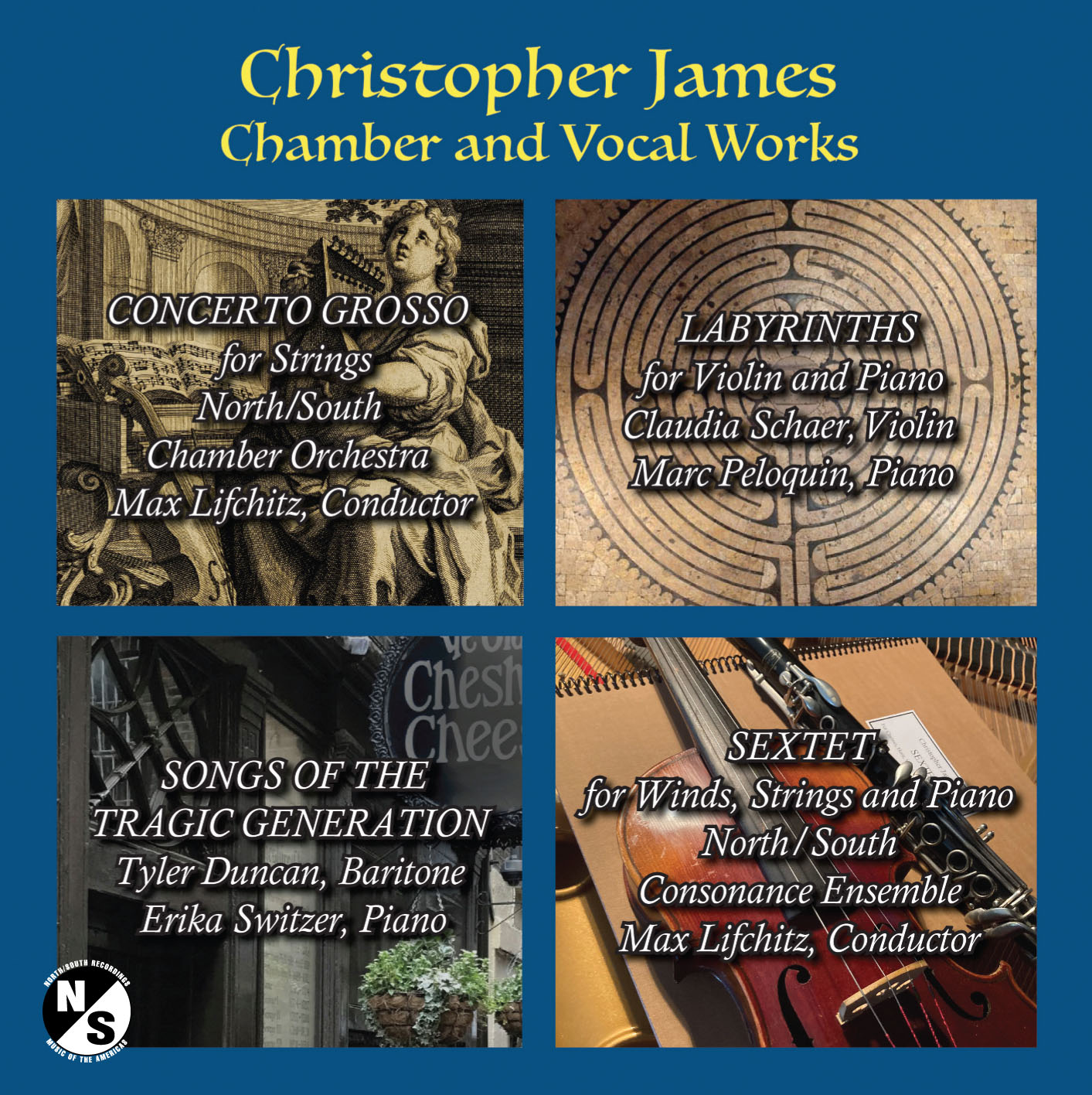 Christopher James – Chamber and Vocal Works